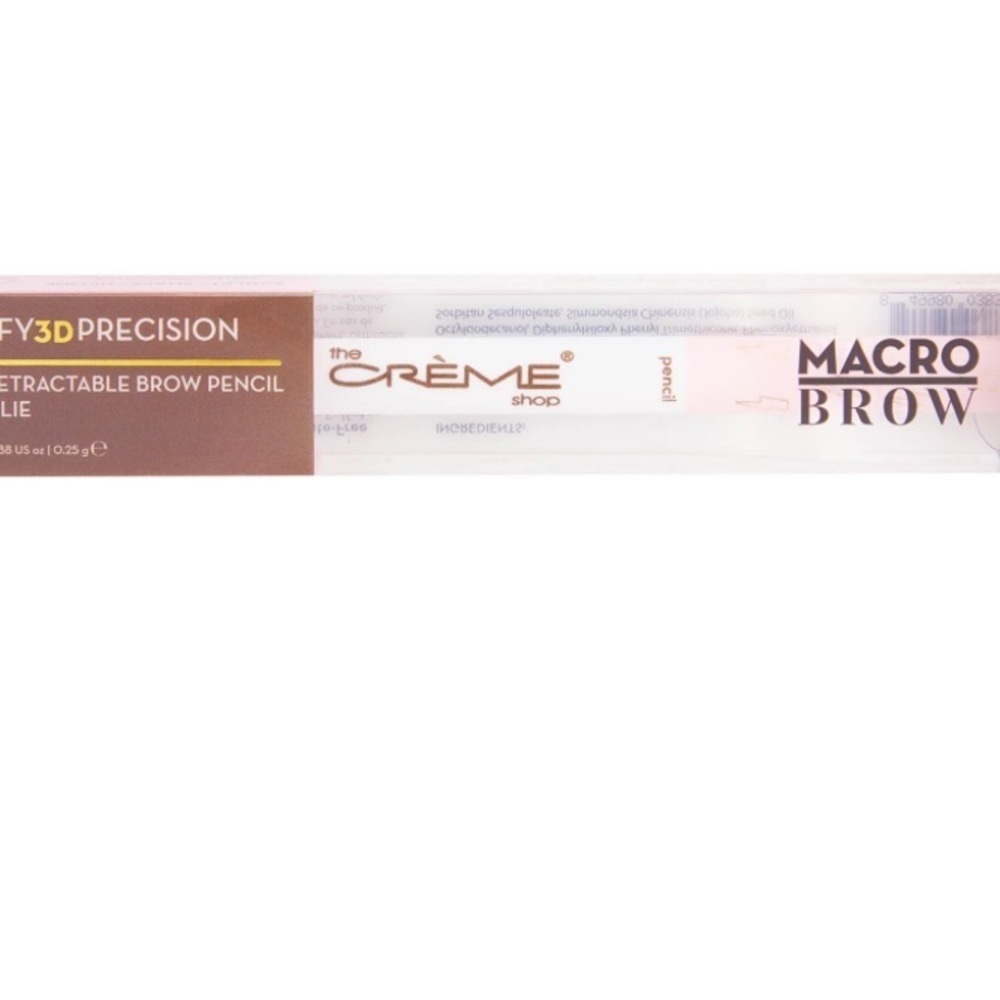 3/$15 🌼 The Crème Shop Fluffy Precision Macro Brow Pencil & Spooley